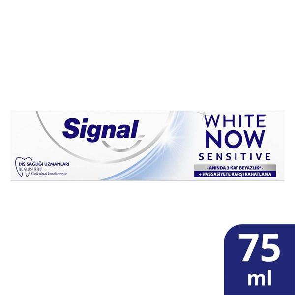 Signal White Now Sensitive Diş Macunu 75 ml - Image 1