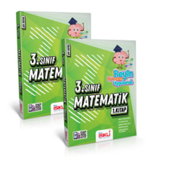 Beyin Fırtınası Uygulamalı 3.Sınıf Matematik Soru Bankası 1.Kitap ve 2.Kitap 2026 - Bilal Işıklı Yayıncılık - Image 1