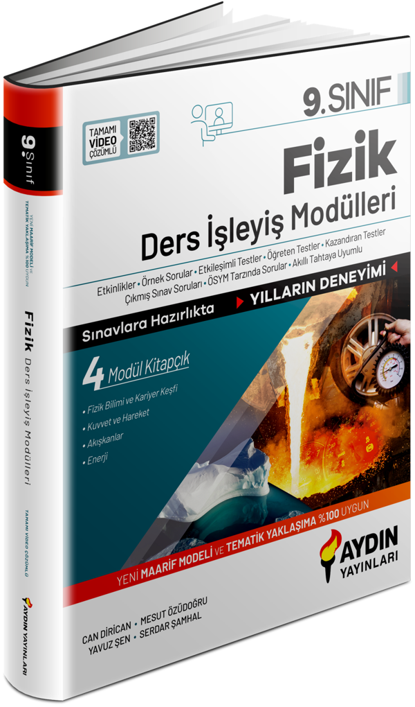 9. Sınıf Fizik Ders İşleyiş Modülleri Aydın 2026 - Aydın Yayınları - Image 1