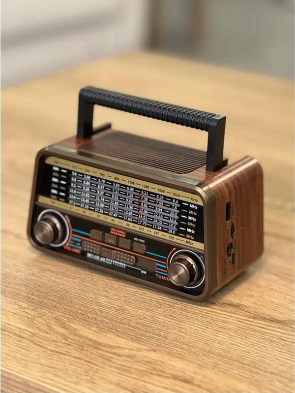 Helsınkı Machıne HS-1955 Usb/Bt/Fm Süper Ses Kaliteli Nostaljik Radyo - Image 1