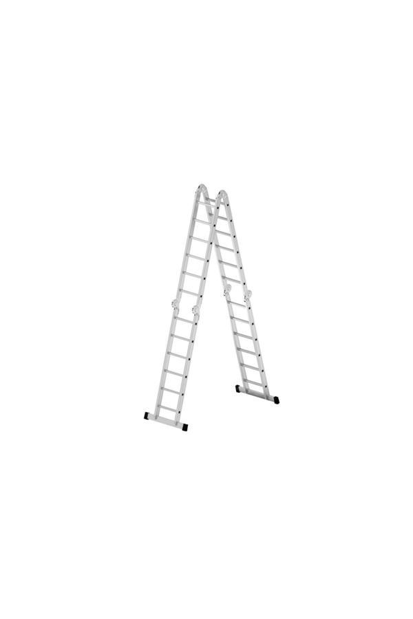Elmas Serisi - 670 cm Çok Amaçlı Akrobat Alüminyum Merdiven (24 Basamaklı) - Image 1