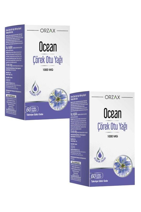 Ocean Çörek Otu Yağı 60 Kapsül x 2 Adet - Image 1