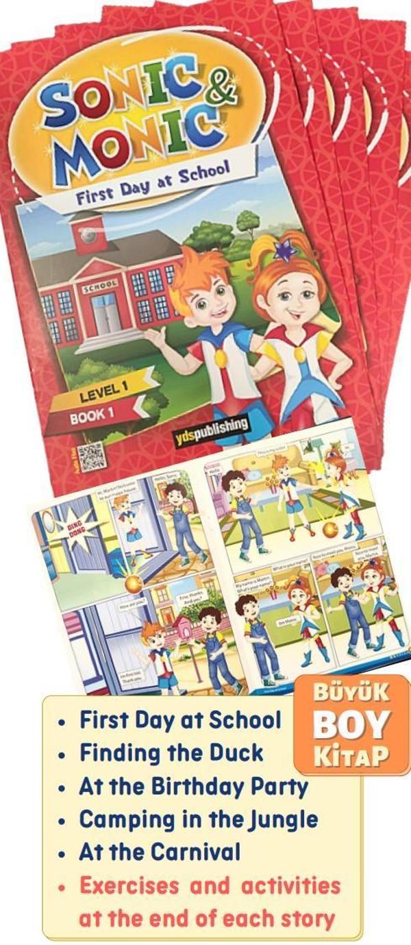 Yds Publishing Yayınları 2. Sınıf Sonıc Monıc Readers 1 - YDS Publishing - Image 1