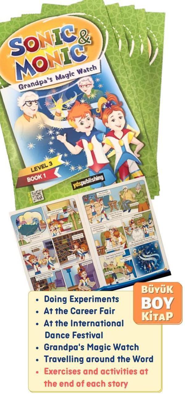 Yds Publishing Yayınları 4. Sınıf Sonıc Monıc Readers 3 - YDS Publishing - Image 1