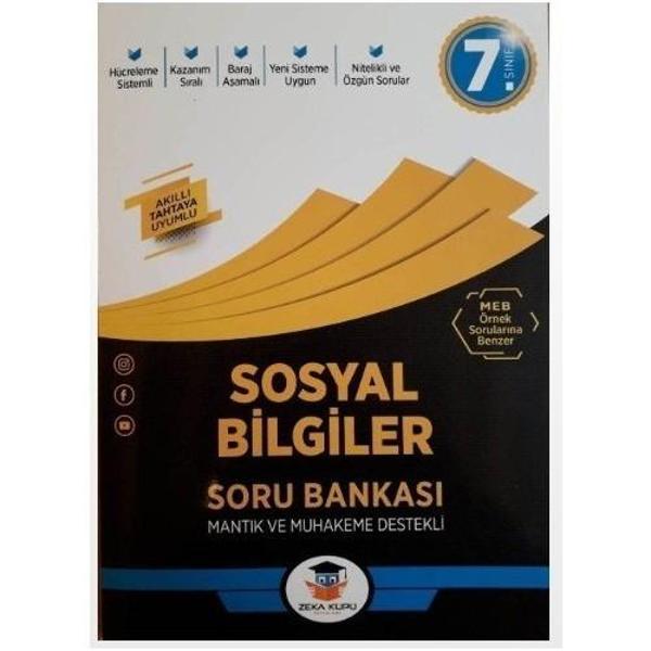 Zeka Küpü Yayınları 7. Sınıf Sosyal Bilgiler Soru Bankası (23) - Zeka Küpü Yayınları - Image 1