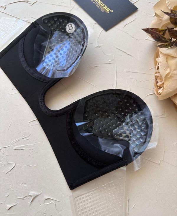 Intive Göğüs ve Sırt Dekolte Kıyafetler İçin Balenli Hayalet Push-up Büstiyer Sütyen - Image 1