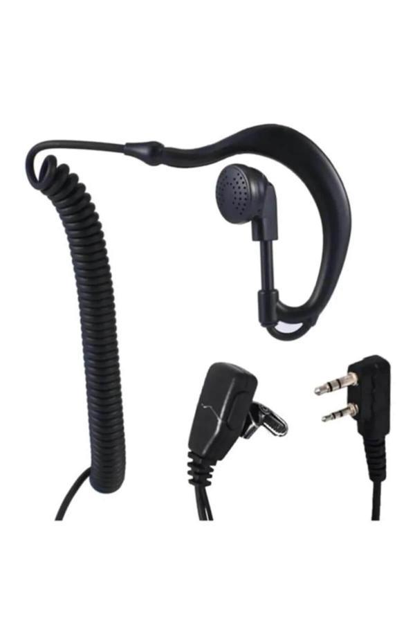 ASELSAN A446 / PMR-446 Uyumlu Spiral Arkalıklı Telsiz Kulaklık - Image 1