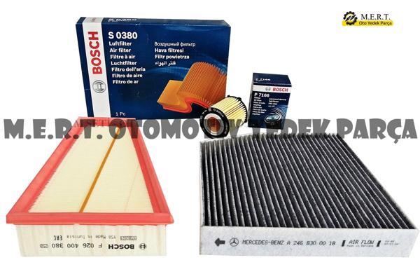 X156 Mercedes Gla 200 Bosch Filtre Bakım Seti 2014-2019 - Image 1
