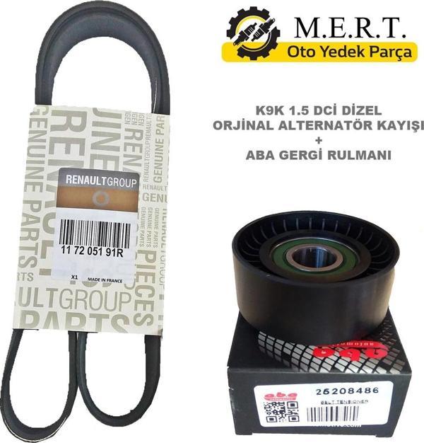 Dacia Dokker 1.5 Dci Alternatör V Kayışı ve Gergi Rulmanı - Image 1