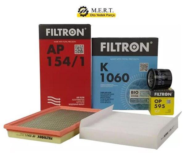 Nissan Primera 1.6 Benzinli Filtron Filtre Bakım Seti 2003-2007 (491516322) - Image 1
