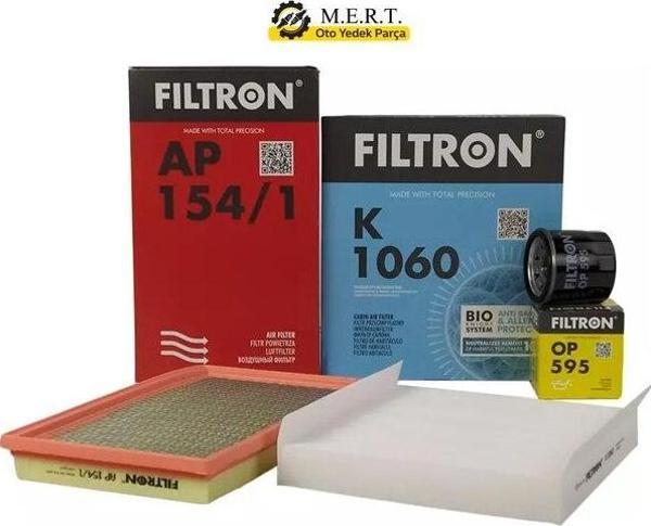 Nissan Primera 1.6 Benzinli Filtron Filtre Bakım Seti 2003-2007 (491516322) - Image 1