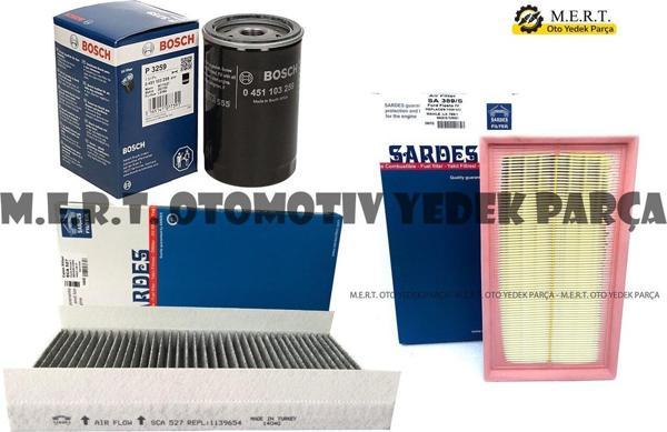 Ford Focus 1 - 1.6 16V Filtre Bakım Seti (1999-2004) - Image 1