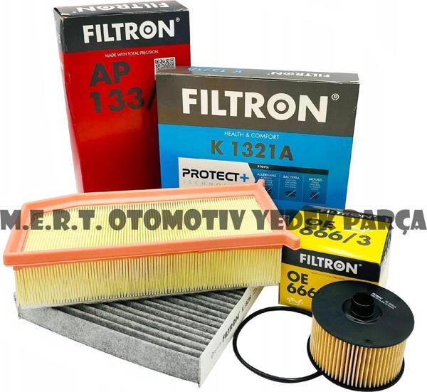 Clio 4 TCE 0.9 Benzinli FİLTRON Filtre Bakım Seti - Image 1