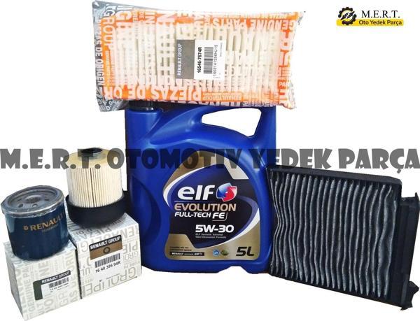 Dacia Duster 1.5 Dci Yağ Bakım Filtre Seti (2013-2018) - Image 1