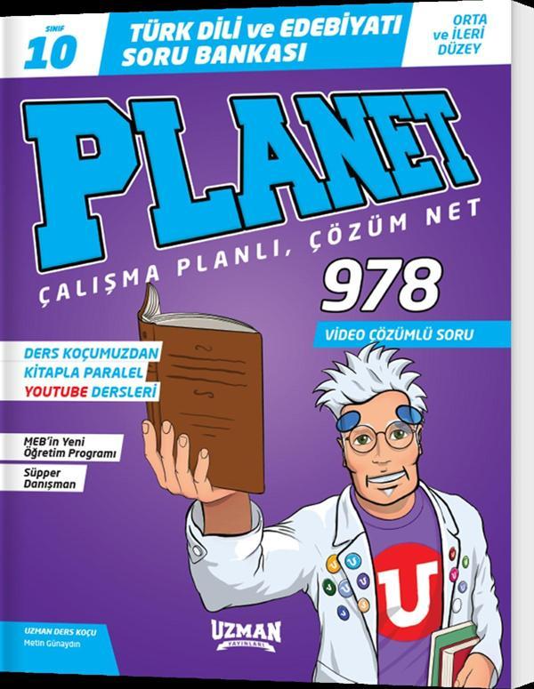 Uzman Yayınları 10. Sınıf Türk Dili ve Edebiyatı Soru Bankası - Uzman Yayınları - Image 1