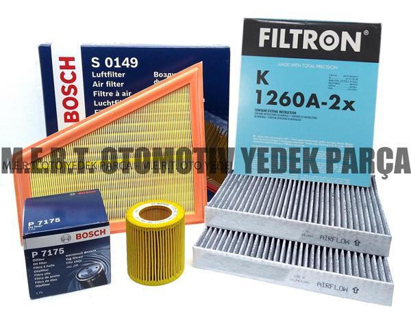 BMW F10 5.20i Benzinli Filtre Bakım Seti 2012-2016 - Image 1