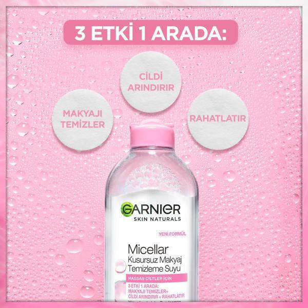 Garnier Micellar Kusursuz Makyaj Temizleme Suyu 400 ml - Image 1