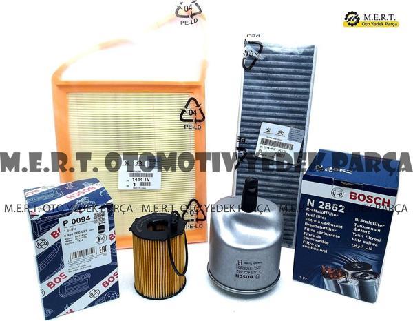 Peugeot Partner 1.6 Hdi Filtre Bakım Seti 2012-2017 Euro 5 - Image 1