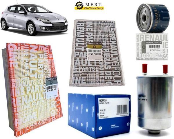 Renault Megane 3 1.5 Dci Filtre Bakım Seti 2009-2016 - Image 1