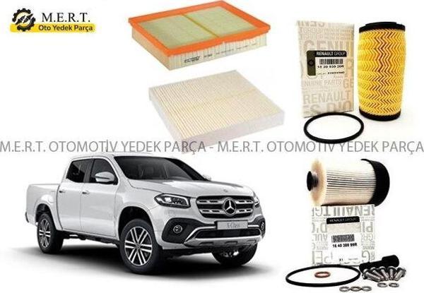 Mercedes Benz W470 X-Klasse Filtre Bakım Seti X220D X250D (4Lü) - Image 1