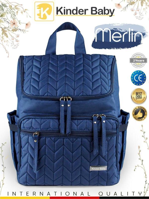 Kinder Baby Merlin Termal Anne Bebek Bakım Çantası - Image 1