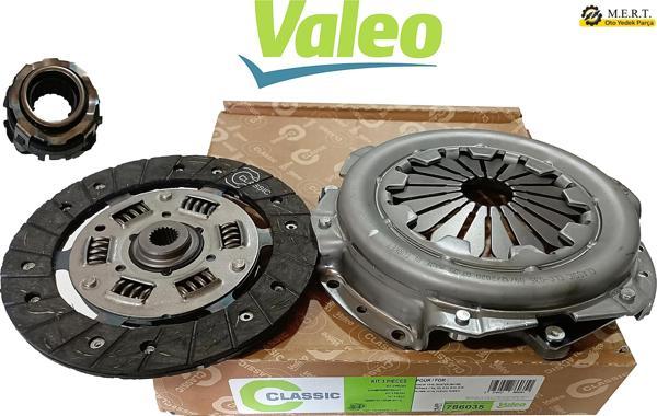 Valeo Classic Renault Toros R12 1400 Debriyaj Seti Baskı Balata - Image 1