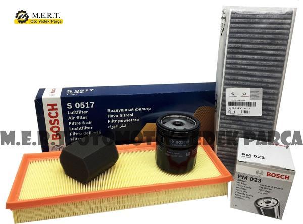 Citroen Berlingo 1.2 Puretech Benzinli Filtre Bakım Seti 110Hp - Image 1