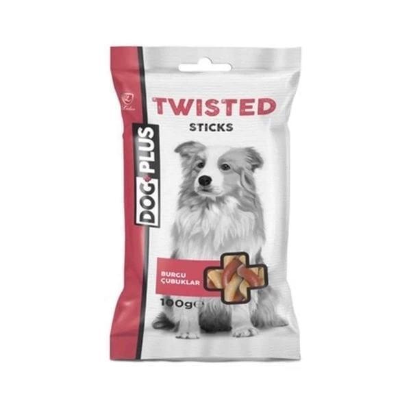 Dog Plus Twisted Sticks Burgu Çubuk Köpek Ödülü 100 Gr - Image 1