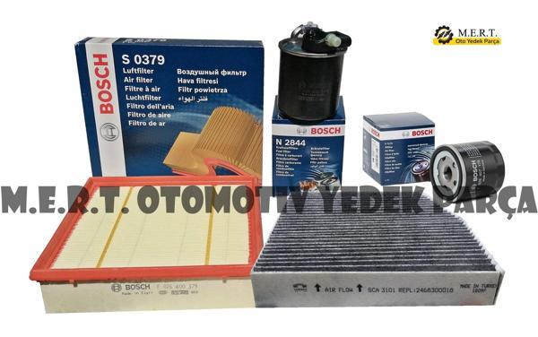 Mercedes Gla 180 Cdı Dizel Bosch Filtre Bakım Seti 2014-2017 - Image 1