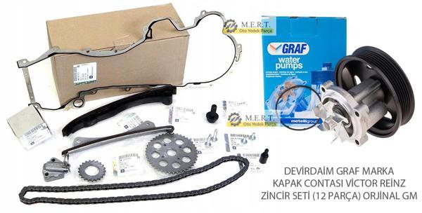 Chevrolet Aveo 1.3 Dizel Triger Zincir Seti + Devirdaim + Conta - Image 1