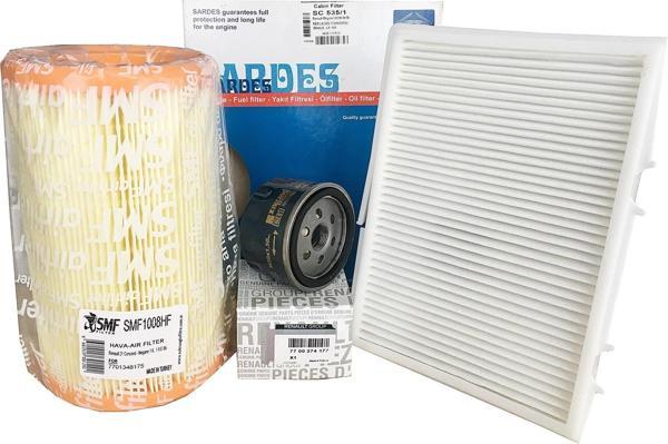 R19 1.6 Europa 8 Valf Filtre Bakım Seti (Klimalı) - Image 1