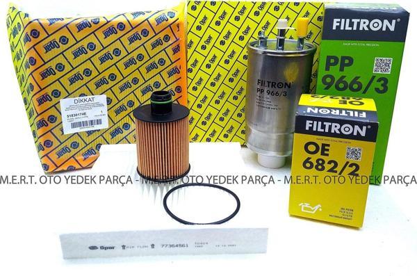Fiat Linea 1.6 Multijet Filtre Bakım Seti (2009-2015) - Image 1