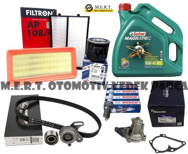 Getz 1.4 Komple Bakım Seti Triger Devirdaim Filtre Buji - Image 1