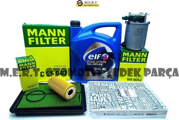 Nissan Qashqai 1.6 Dci Yağ Bakım Filtre Seti (2014-2018) - Image 1