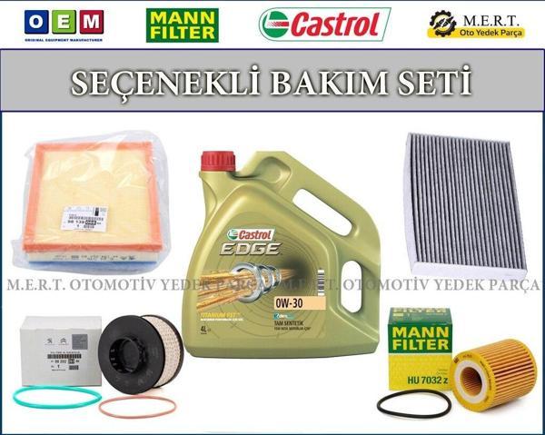 Citroen C-Elysee 1.5 Bluehdi Filtre Bakım Seti + Motor Yağı - Image 1