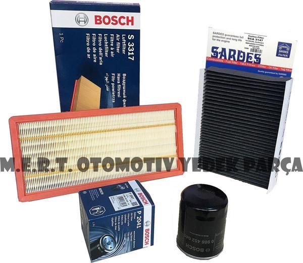 Fiat 500L 1.4 Benzinli Filtre Bakım Seti (2013-2020) - Image 1