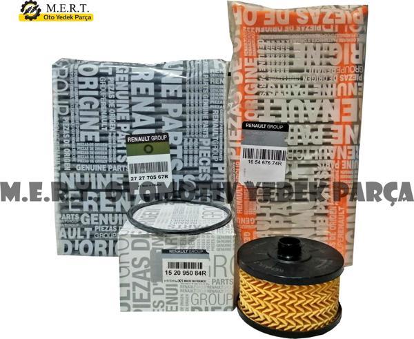 Renault Captur 1.2 Benzinli Filtre Bakım Seti (2013-2018) Tce (486725161) - Image 1