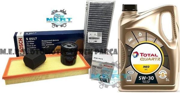 C5 Aircross 1.2 Puretech 130HP Filtre Seti ve İneo Htc Motor Yağı - Image 1
