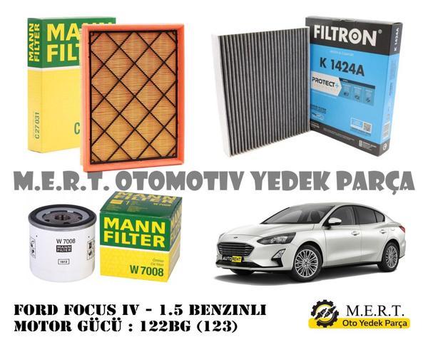 Ford Kuga 1.5 EcoBoost Benzinli Filtre Bakım Seti 2019- - Image 1