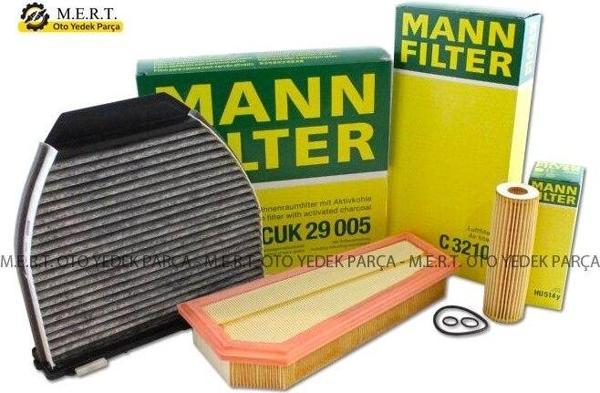 Mercedes E200 Cgı Mann Filtre Bakım Seti (2009-2012) (487404201) - Image 1