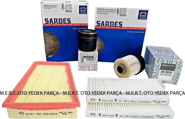 Mercedes Citan 109 Cdı Filtre Bakım Seti (W415) - Image 1