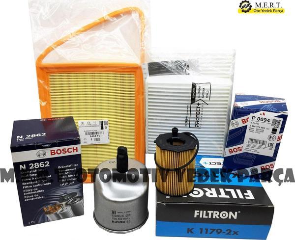 Citroen C3 1.4 E-Hdi Filtre Bakım Seti (2011-2015) Euro 5 - Image 1