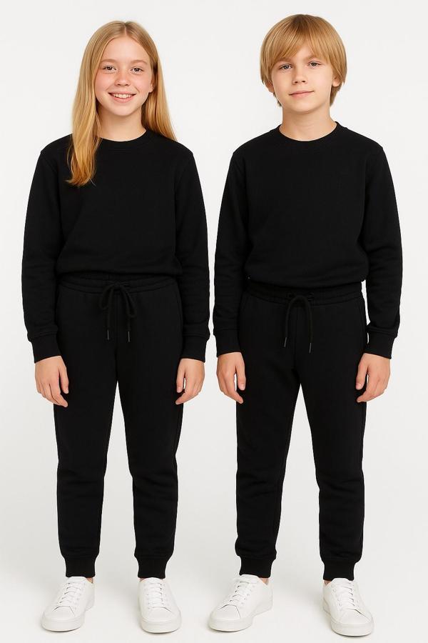 Beli Lastikli Çocuk Jogger Eşofman Altı - ALC - Image 1