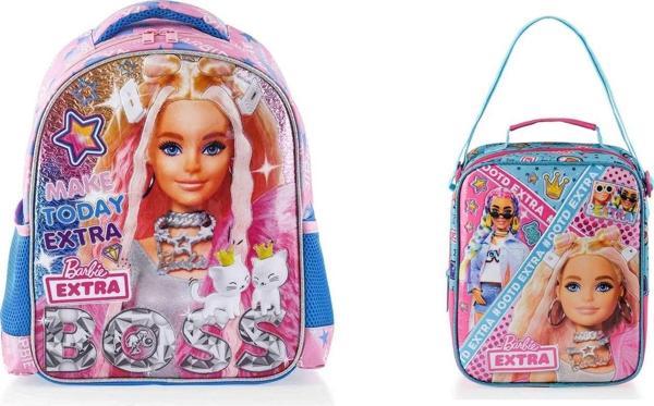 Barbie Brick Boss Anaokulu Çantası ve Beslenme Çantası - Image 1