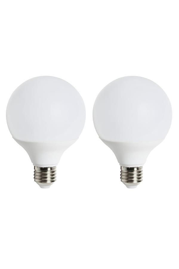 15watt E27 Duylu 6500kelvin Beyaz Işık 1350lümen A Enerji G95 Led Glop Ampul 2 ADET - Image 1