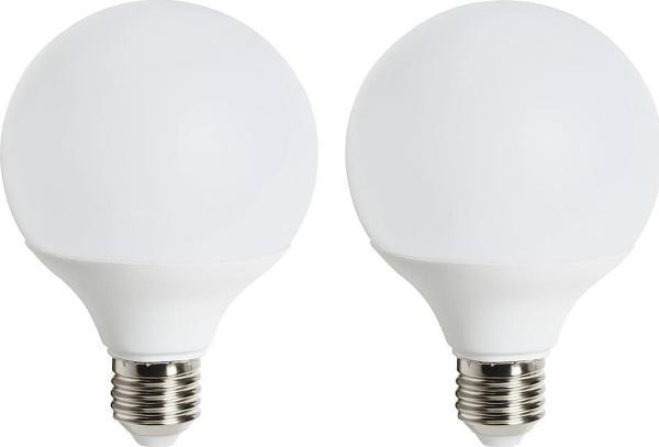 15watt E27 Duylu 6500kelvin Beyaz Işık 1350lümen A Enerji G95 Led Glop Ampul 2 ADET - Image 1