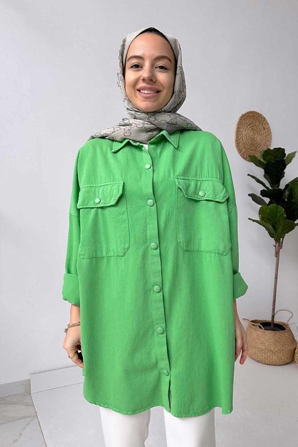 Soft Gömlek - Yeşil - Image 1