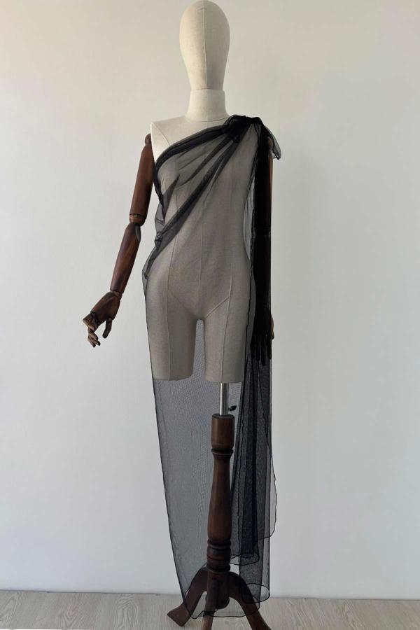 Tül Pareo - Siyah - Image 1