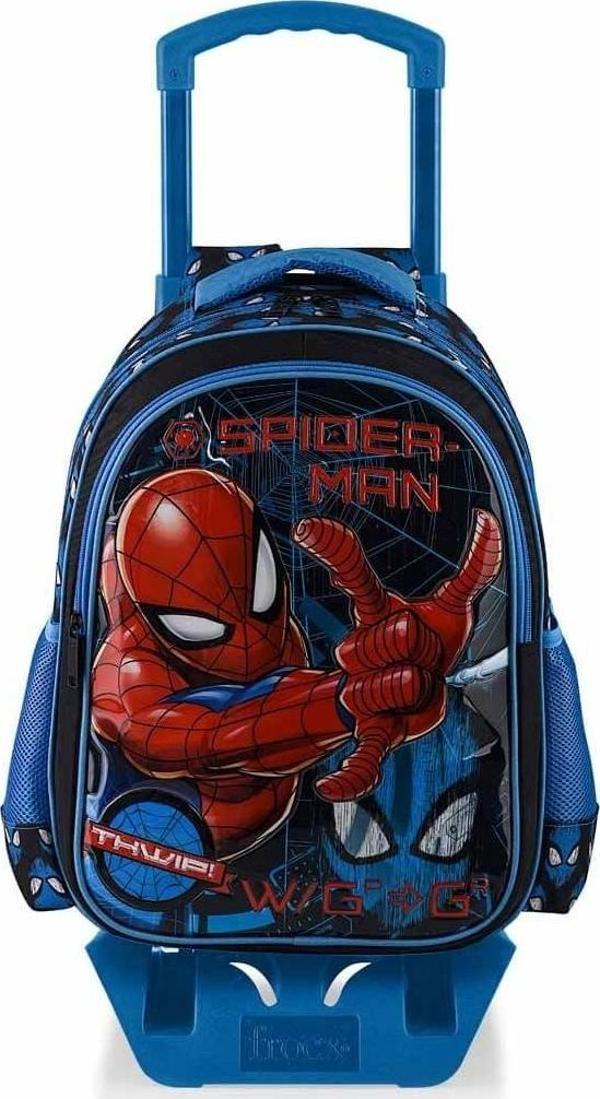 Spiderman ÇEKÇEKLİ İLKOKUL ÇANTASI SALTO TECH - Image 1