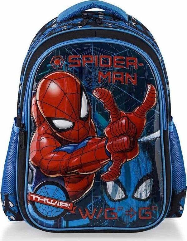 Spiderman İlkokul Çantası Salto Tech W2 48087 - Image 1